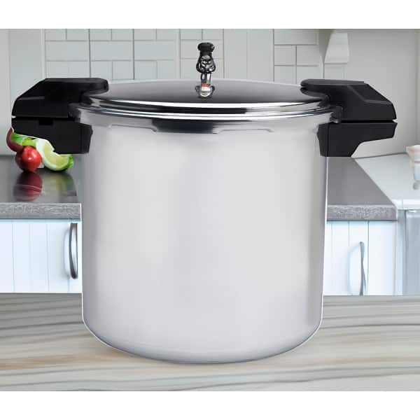 Mirro 22-quart Aluminum Pressure Cooker/ Canner On Sale Bed