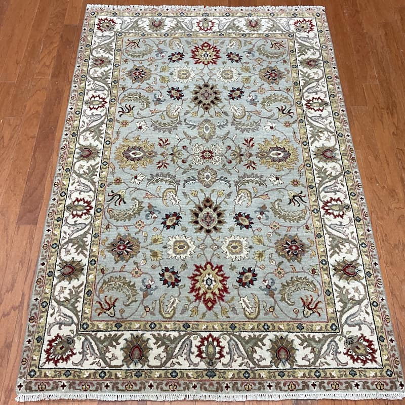 HERAT ORIENTAL Handmade Tabriz Wool Rug - 4' x 6'
