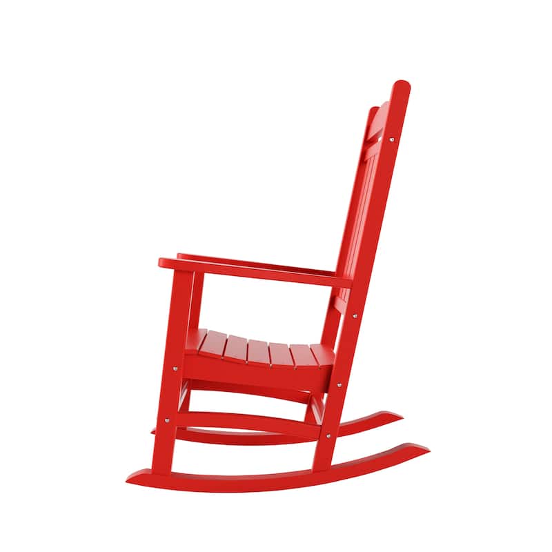 Laguna Hdpe All Weather Outdoor Patio Rocking Chair