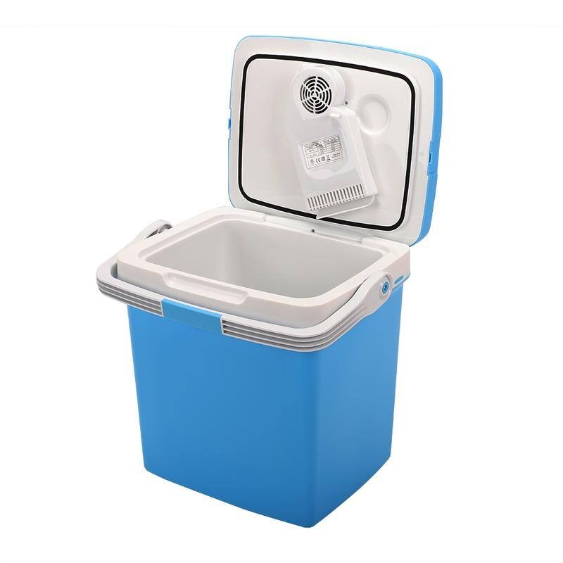 その他 COMFY PORTABLE REFRIGERATOR CAF26L ZENY, Ice Car Cooler, 28Qt Thermoelectric Portable Cooler, Black