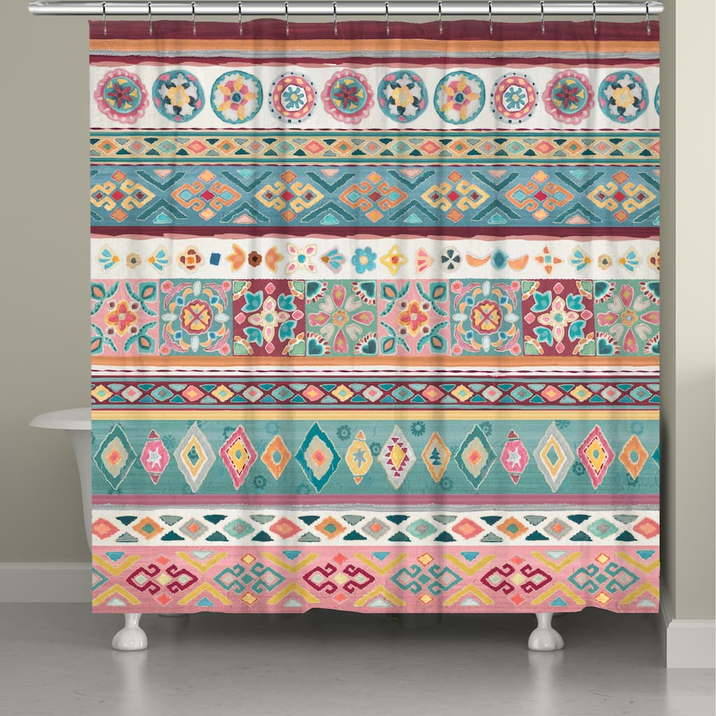 My Bohemian Life Shower Curtain
