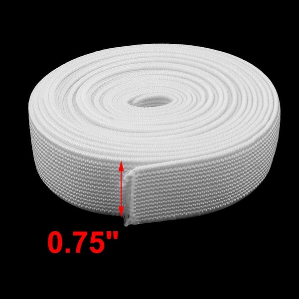 Shop Tailoring Polyester Sewing Handcraft Clothes Cuff Elastic Band White 2 73 Yards Overstock 28818436