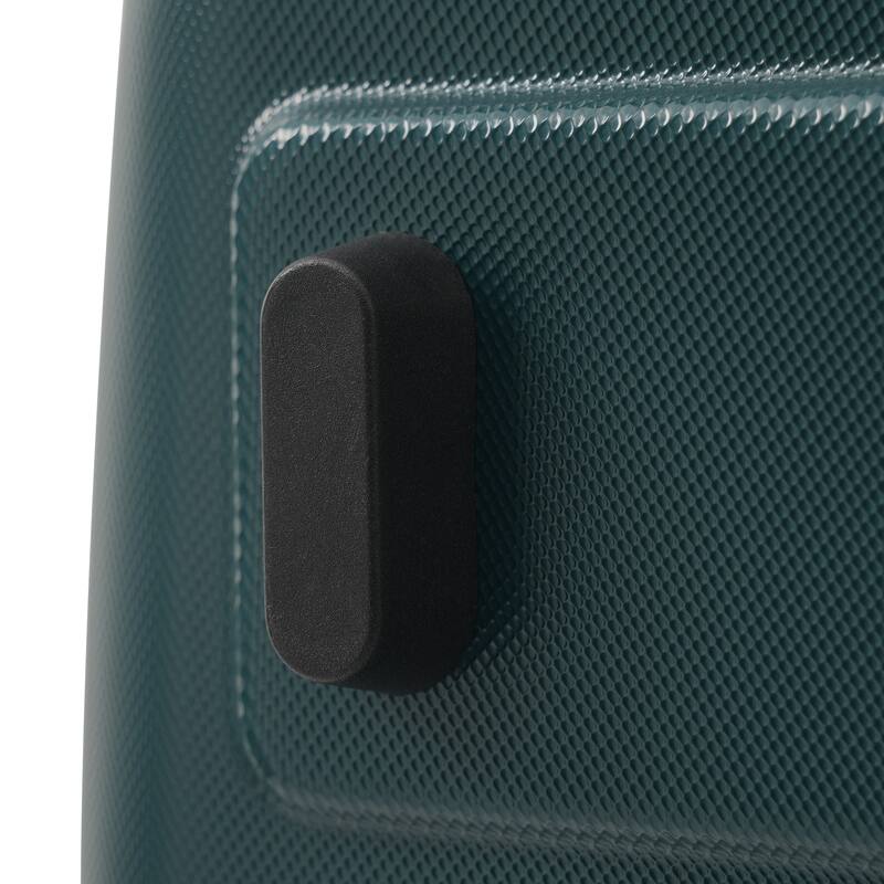 3-Piece, Modern Luggage Sets, Hard-Shell Luggage with Silicone Handles and Combination Lock, for Boarding Travel, Dark Green