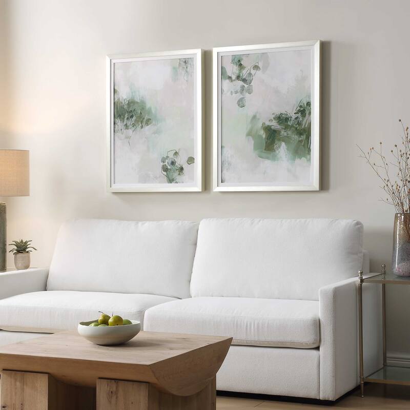 Uttermost Heat Of The Moment Hand Painted Canvas