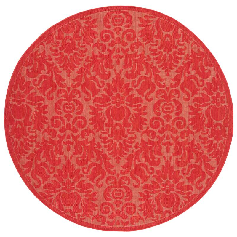 SAFAVIEH Courtyard Willene Boho Indoor/ Outdoor Waterproof Patio Backyard Rug