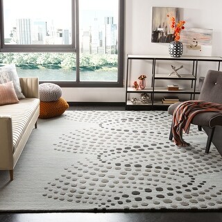 SAFAVIEH Handmade Soho Elvyra Waves N.Z. Wool Rug