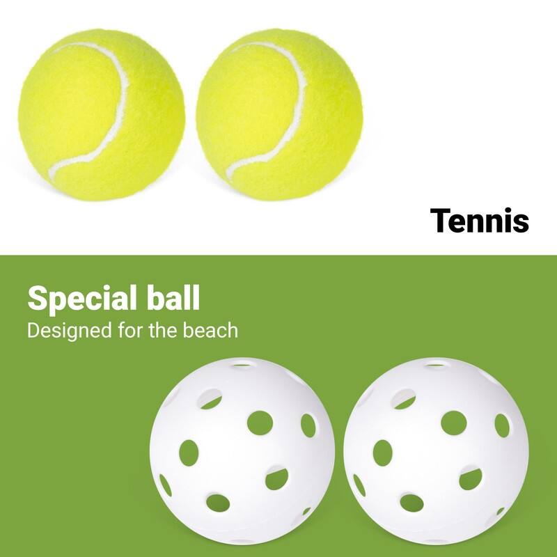 ROPODA Giant Yard Pong, Yard Games with Durable Buckets and Balls, Red