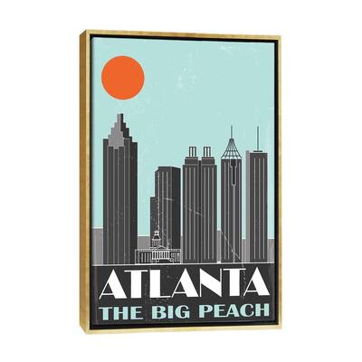 iCanvas "Atlanta" by Fly Graphics Framed