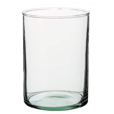6"H Clear Cylinder Vase