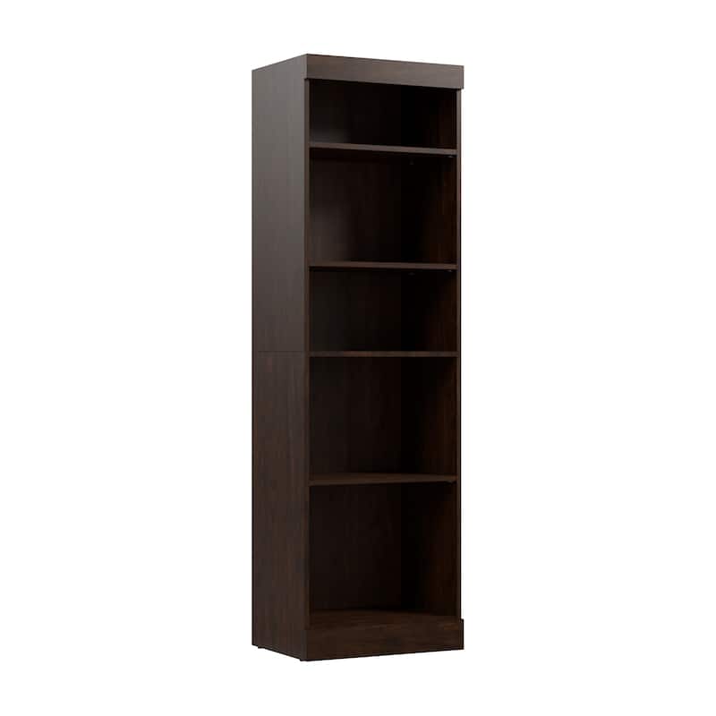 Pur 25W Closet Organizer, Tall Narrow Shelving Unit by Bestar