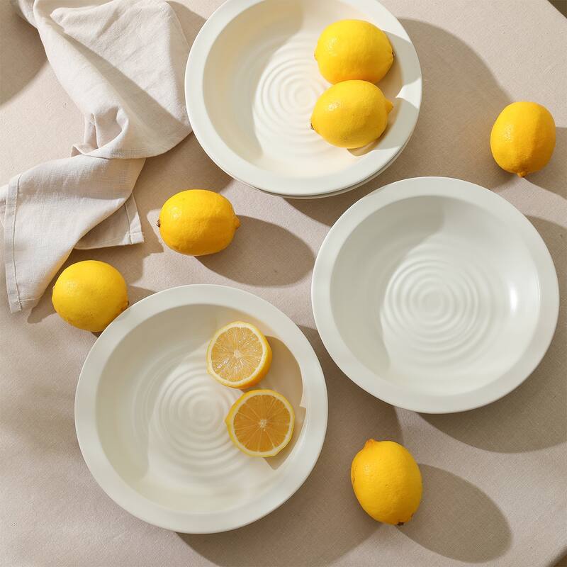 Stone Lain Orbit Stoneware Pasta Bowl Set