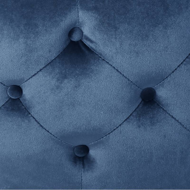 Minimalist Upholstered Ottoman - Sleek Design for Living Room/Bedroom