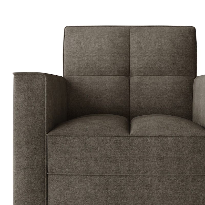 CraftPorch Chic Modern Linen Upholstered Chair