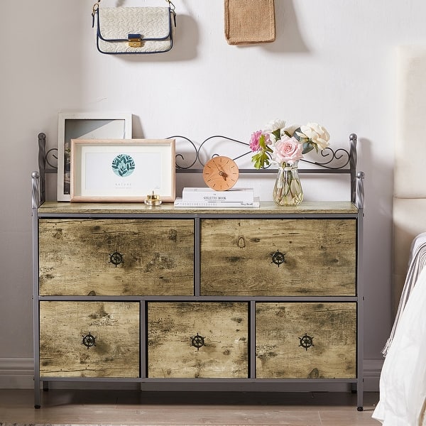 brown gray dresser Millie Brownish Gray Dresser – Redwood Home Furniture main image 1