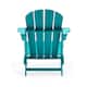 Laguna Outdoor Eco-Friendly Poly Folding Adirondack Chair (Set of 2)