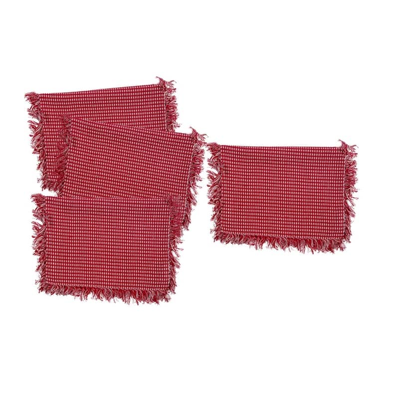 Homespun 100 Cotton Placemat 13x19 (Set of 4)