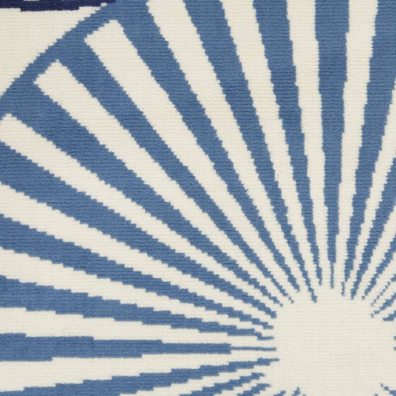 Lubet Power Loomed Geometric Modern Area Rug By HomeRoots