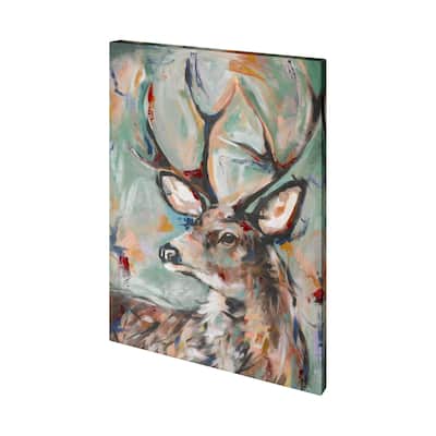 Buck (27 x 36) Canvas Art Print