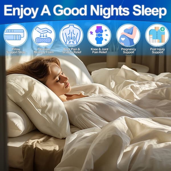 Leg Pillow LEXOTHO Leg Knee Pillow For Sleeping,knee Pillow