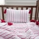 preview thumbnail 4 of 6, Rizzy Home Rowan Embroidered Striped Crib Quilt - 38" X 50"