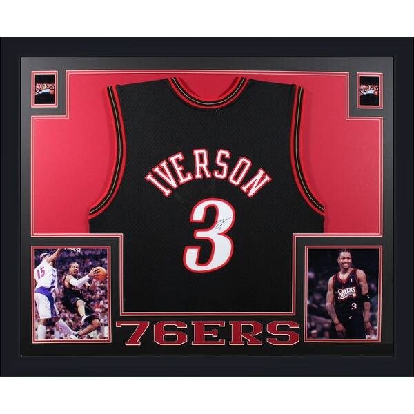Shop Allen Iverson Autographed Philadelphia 76ers Signed Mitchell