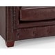 preview thumbnail 28 of 27, Hancock Tufted Top Grain Italian Leather Chesterfield Sofa - 31" H x 86" W x 40" D