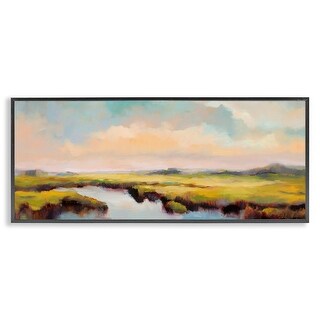 Stupell Sunrise over Rural Stream Framed Giclee Art Design By Odile ...