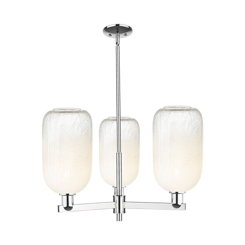 Innovations Lighting Downtown Urban - Brookhaven Cloche - 3 Light 18" Stem Hung Chandelier