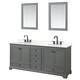Option Dark Gray / Giotto Quartz Top / Matte Black
