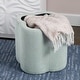 preview thumbnail 12 of 15, Ottoman with Storage - Chenille