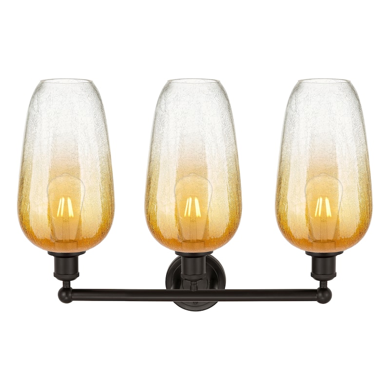 Innovations Lighting Endless Possibilities Edison - Brookhaven Flute - 3 Light 25" Bath Vanity Light