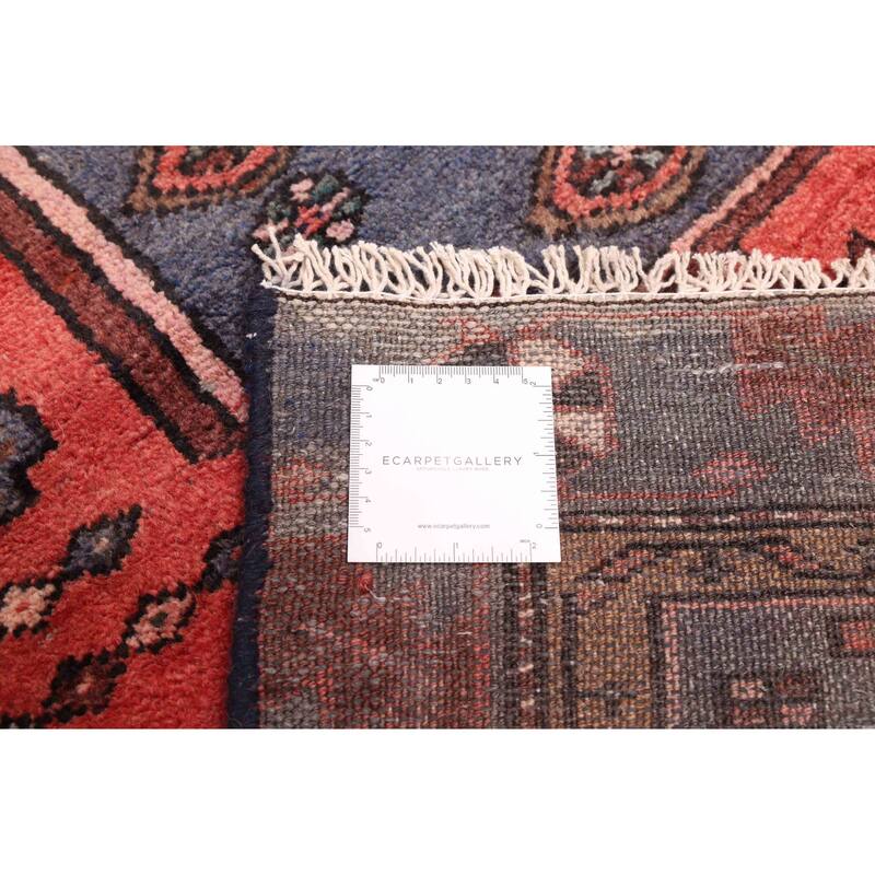 ECARPETGALLERY Hand-knotted Andelz Dark Navy Wool Rug - 3'3 x 6'6