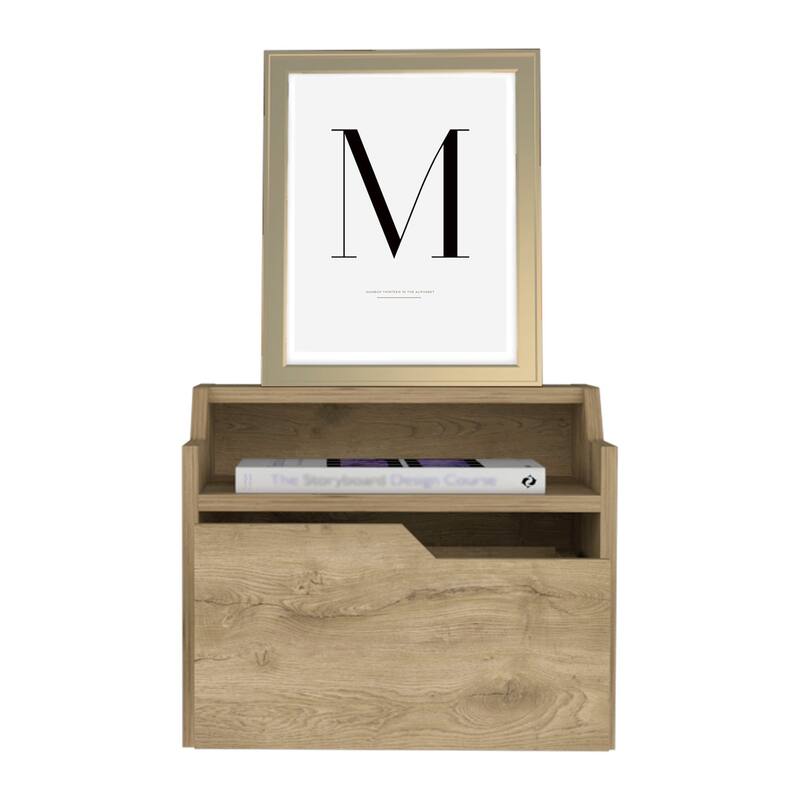 Busan 1-Drawer Modern Floating Nightstand