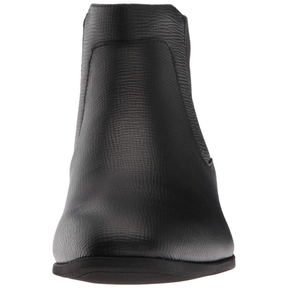 calvin klein men's christoff epi leather chelsea boot