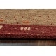 preview thumbnail 5 of 3, Alora Decor Desert Orange, Beige, and Brown Hand-tufted Wool Rug