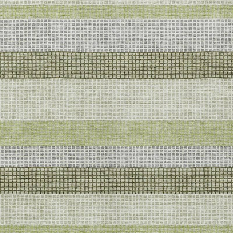 HomeRoots Striped Transitional Rectangle Outdoor Rug