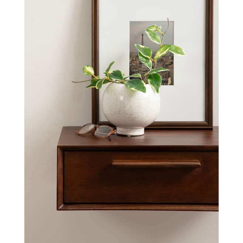 Kate and Laurel McCutcheon Wood Storage Shelf