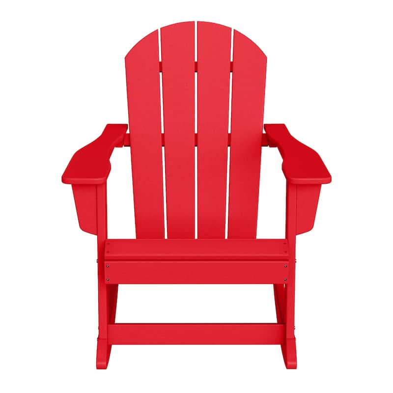 Polytrends Laguna Hdpe All Weather Outdoor Patio Rocking Chair