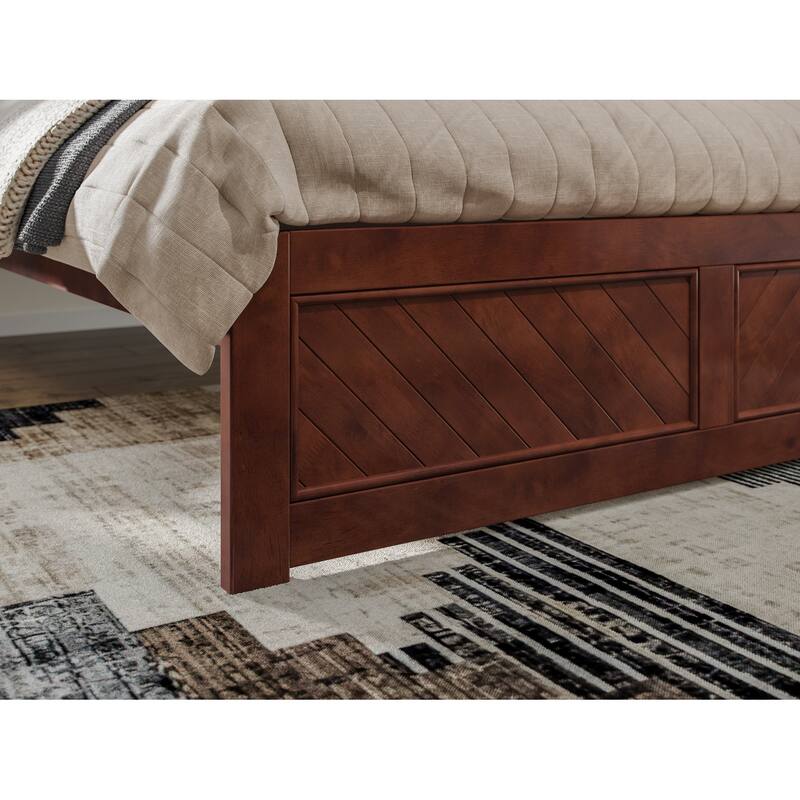 Canyon Platform Bed with Matching Headboard and Footboard