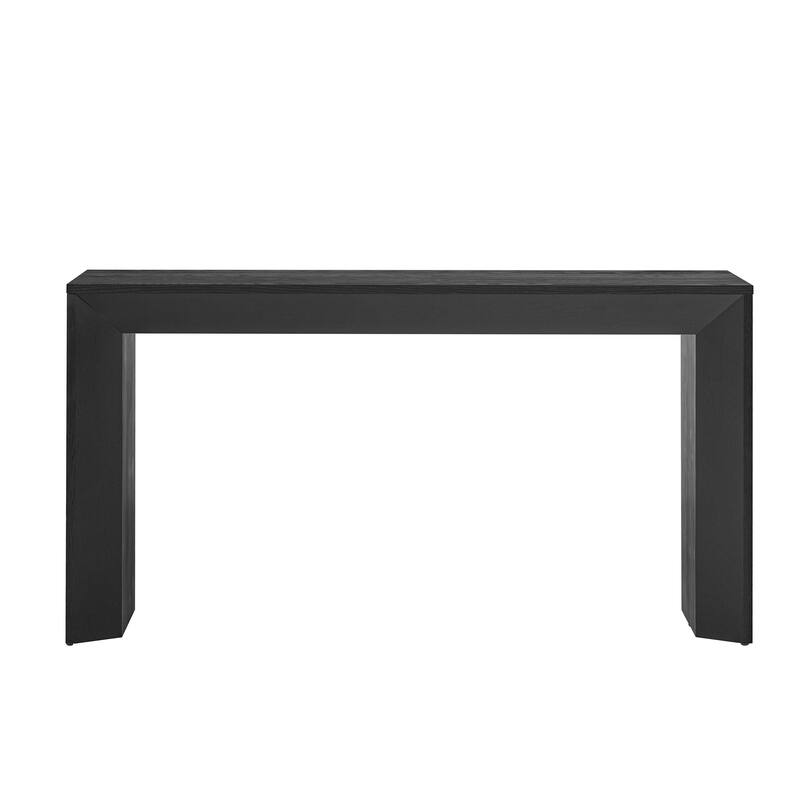 Elegant Console Table, Fireplace Design, Simple and Functional with High-Quality Wood Veneer Top