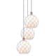 Option Antique Copper / White Glass with White Rope