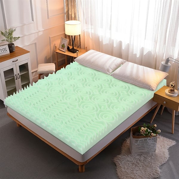 3 Inch Topper Mattress Cooling Air Foam Pressure Relief Mattress On