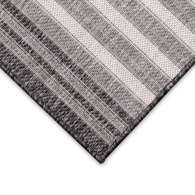 Liora Manne Malibu Faded Stripe Indoor/Outdoor Rug