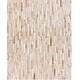 preview thumbnail 27 of 41, Hand-Crafted Euclid Viscose & Hair-on-hide Area Rug 8' x 10' - Beige
