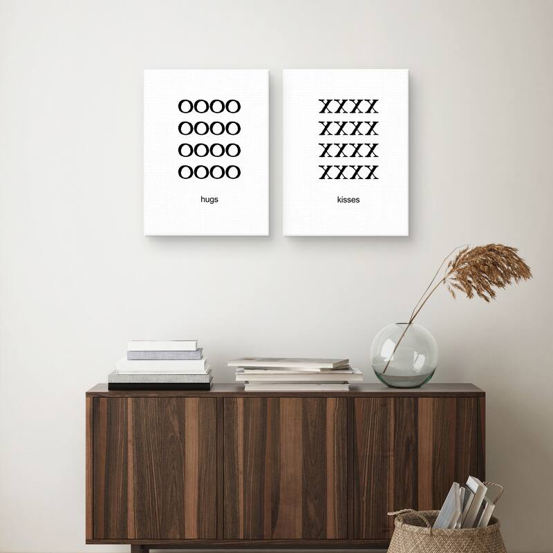 Hugs & Kisses by Design Lab Canvas Art Prints