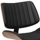preview thumbnail 7 of 26, WYNDENHALL Annie Mid Century Modern Adjustable Bar Stool - 20.5"D x 19.7"W x 36.22 - 44.09 "H