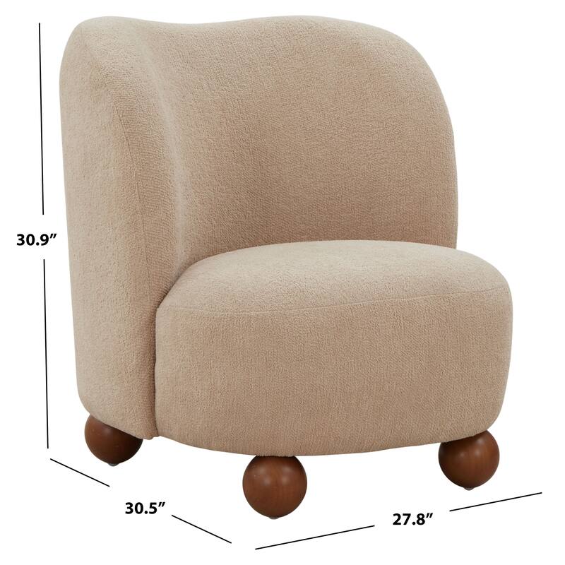 SAFAVIEH Couture Rodolfo Boucle Accent Chair - 28"W x 31"D x 31"H