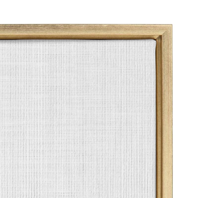 Kate and Laurel Sylvie Deer Portrait Framed Canvas by Simon Te Tai