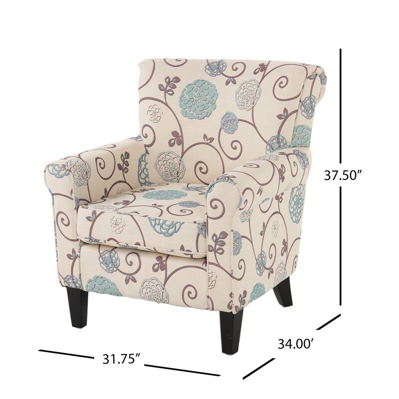 31.75" Upholstered Club Chair