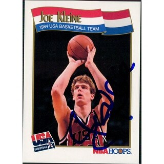 Shop Signed Kleine Joe Boston Celtics 1991 Nba Hoops Basketball